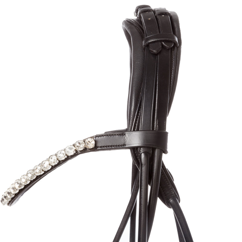 Kavalcade Florina Rolled Patent Leather Bridle