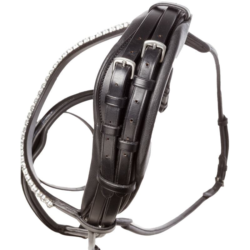 Kavalcade Florina Rolled Patent Leather Bridle