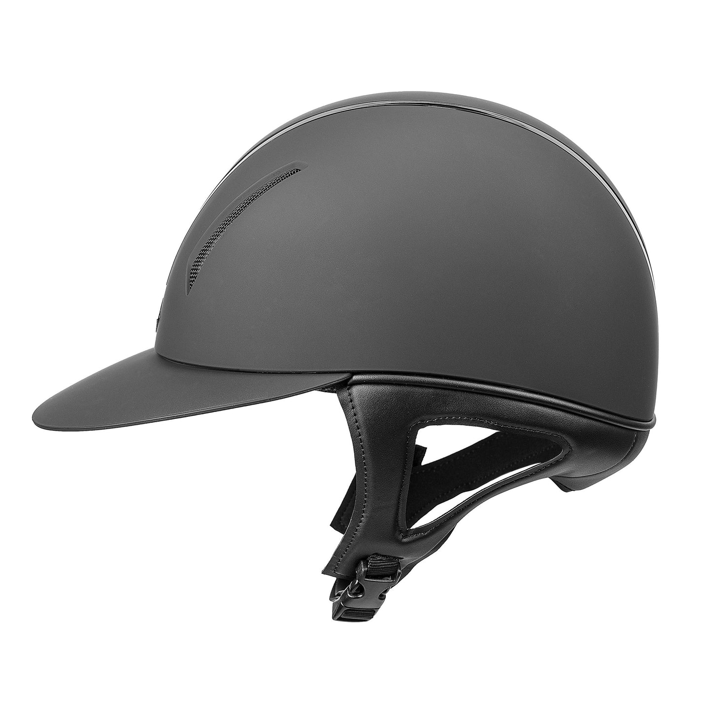 IRH F1 Matte Black Wide Brim Helmet