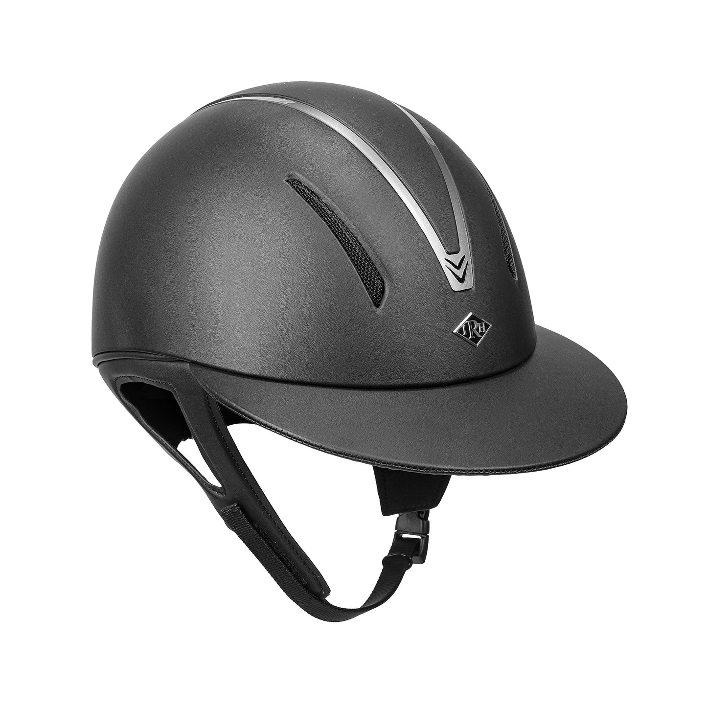 IRH F1 Leather Covered Wide Brim Helmet