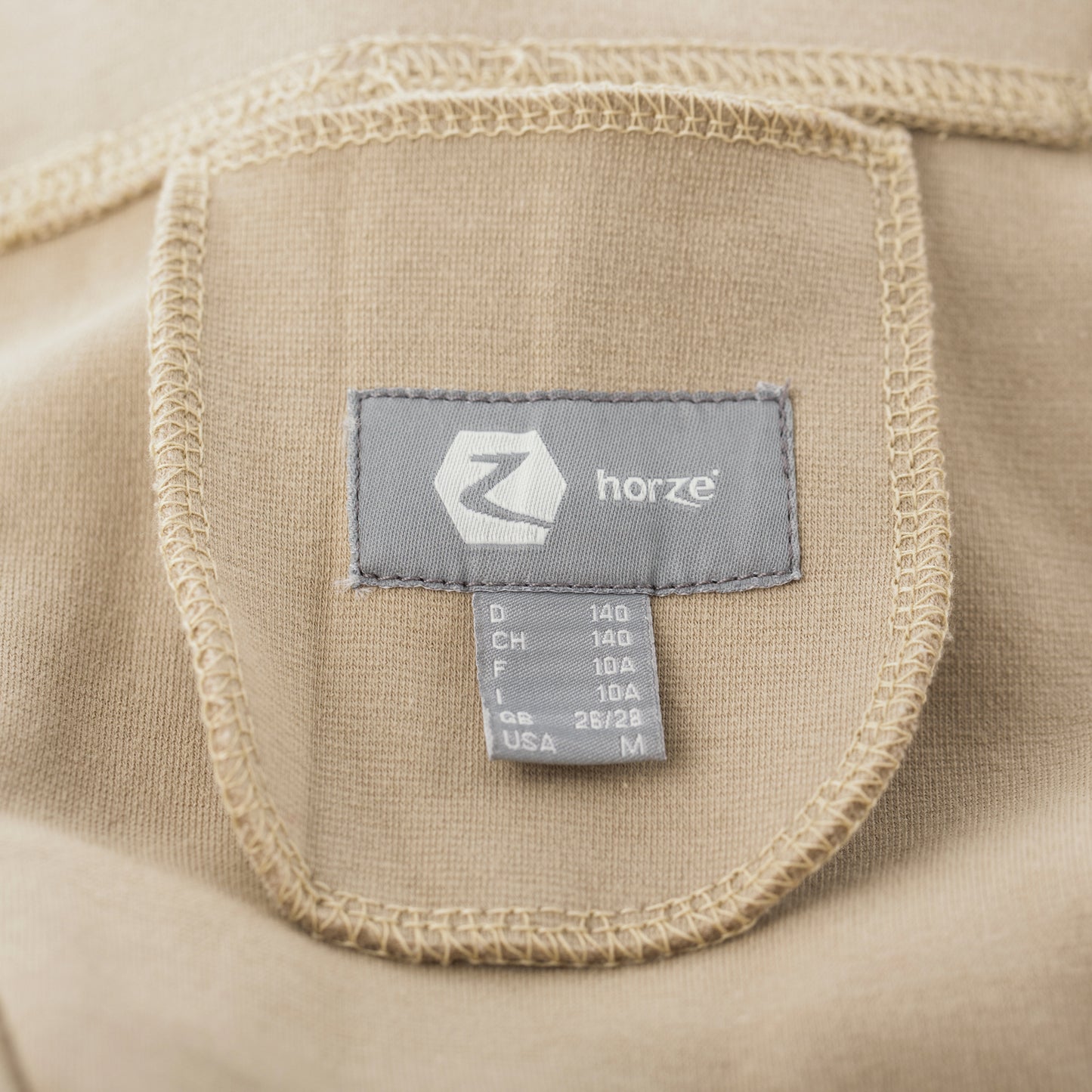 Kids Nora Pull On Knee Patch Jodphur Breeches - Tan