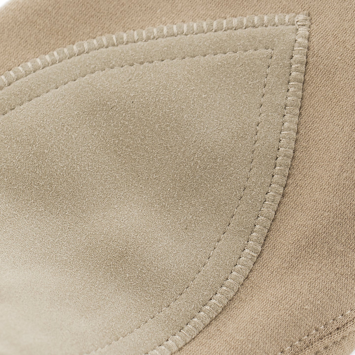 Kids Nora Pull On Knee Patch Jodphur Breeches - Tan