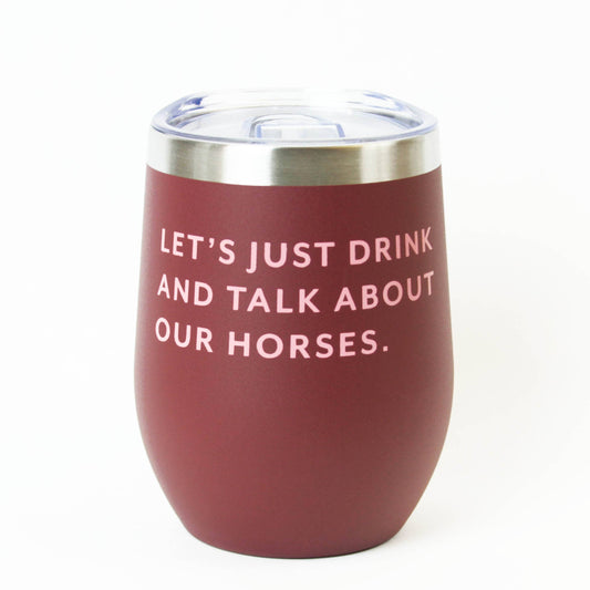 Drink and Talk Wine Tumbler