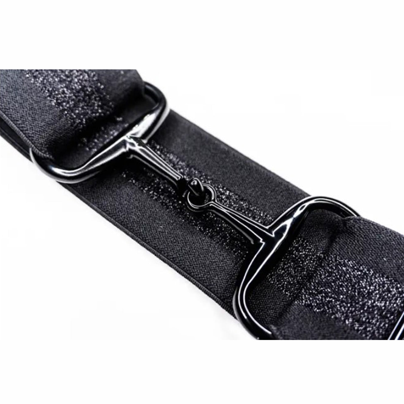 Ellany Equestrian 2" Dark Horse Belt with Black Snaffle Buckle