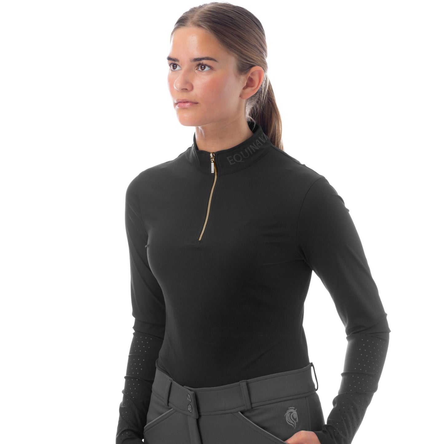 Alexandra Ribbed Training Shirt