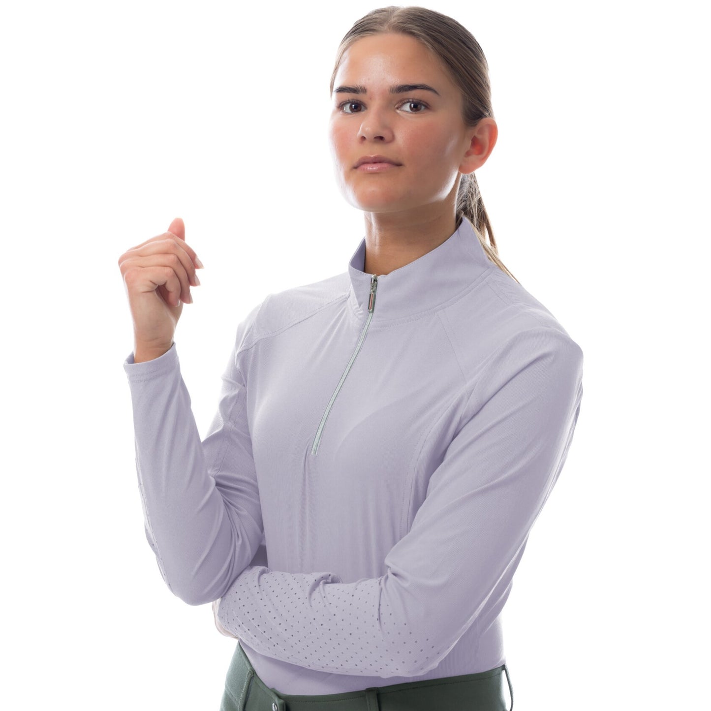 Alexandra Ribbed Training Shirt