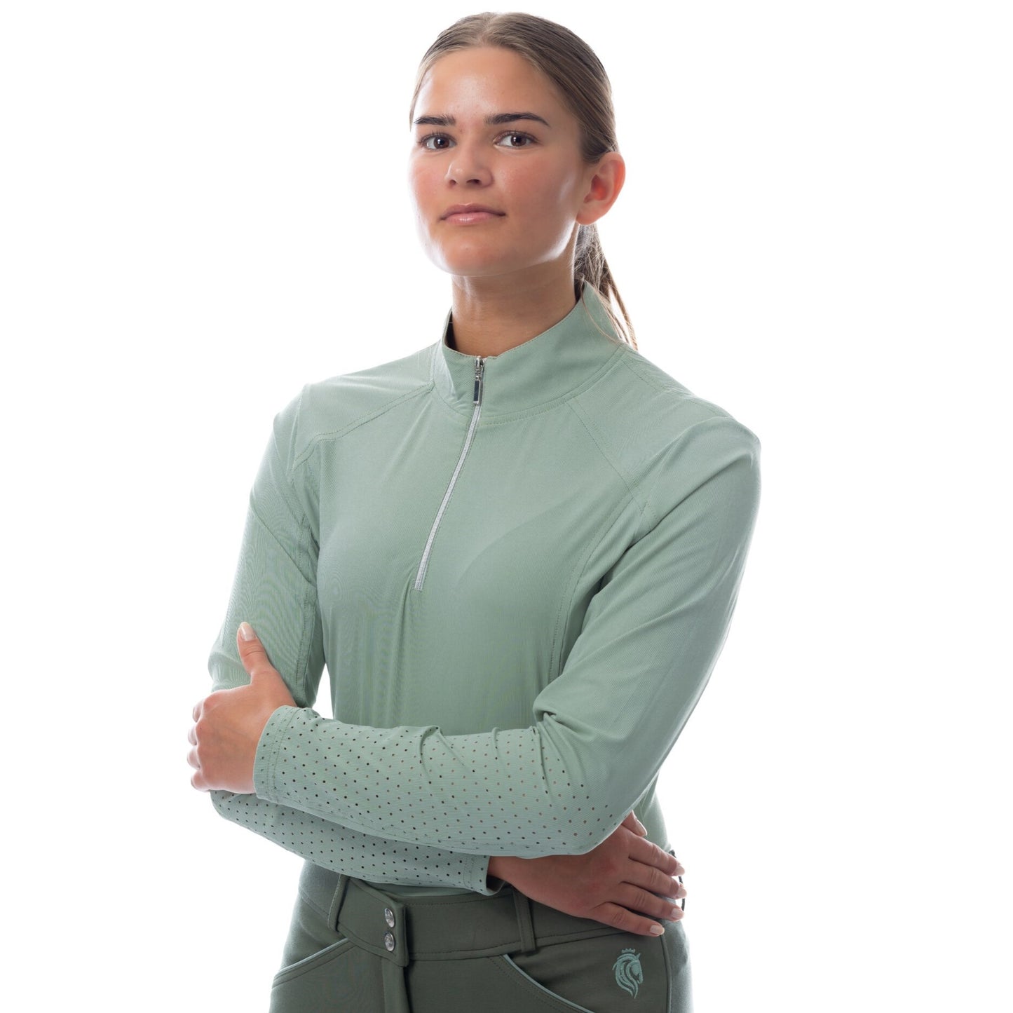Alexandra Ribbed Training Shirt