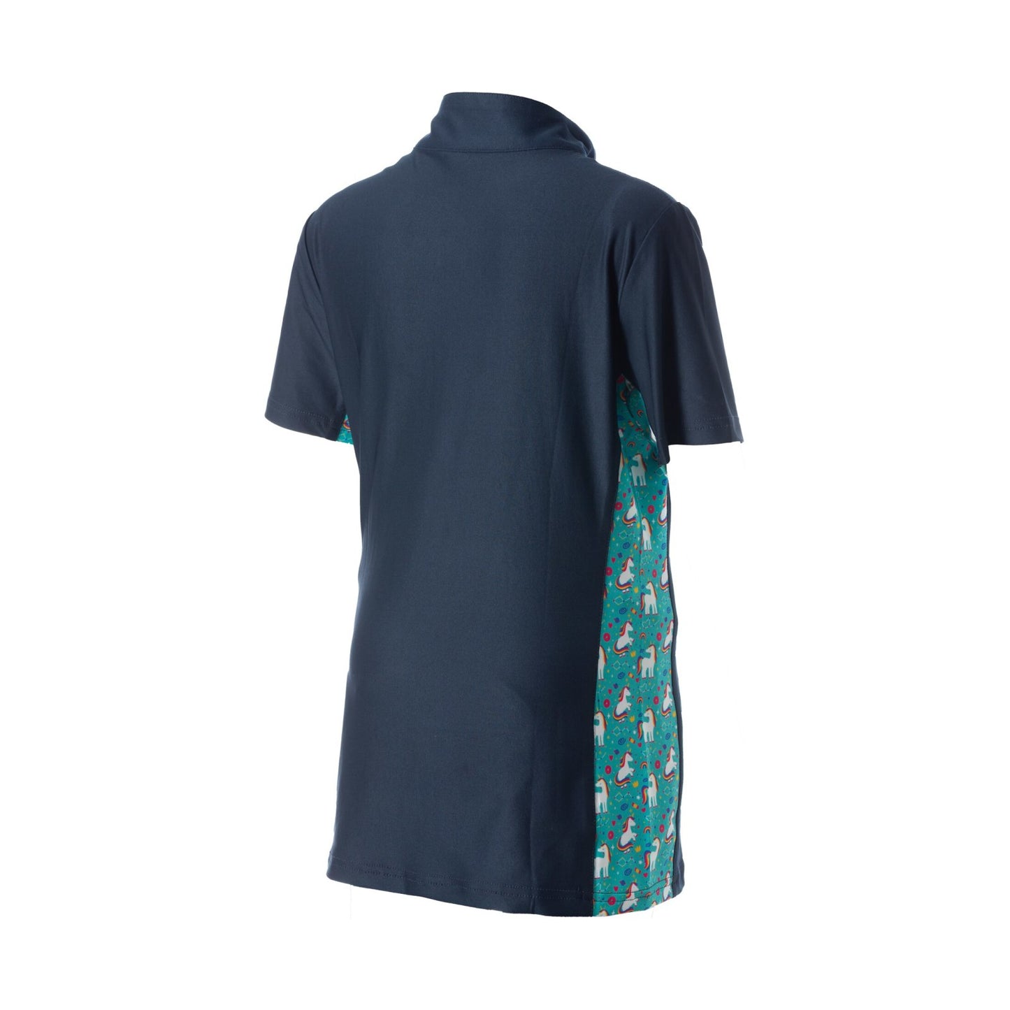 Lena Kids Short Sleeve Quarter Zip Shirt