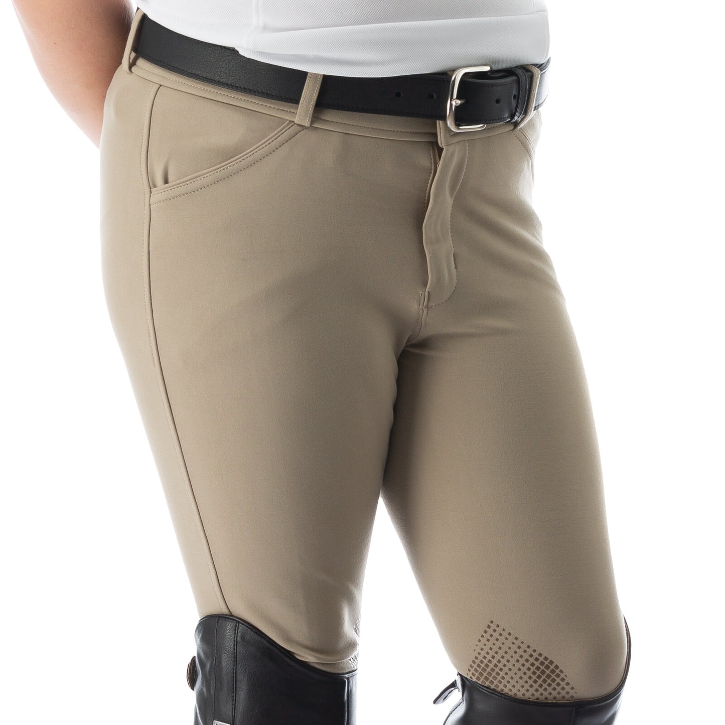 Greta Kids Silicone Knee Patch Breeches