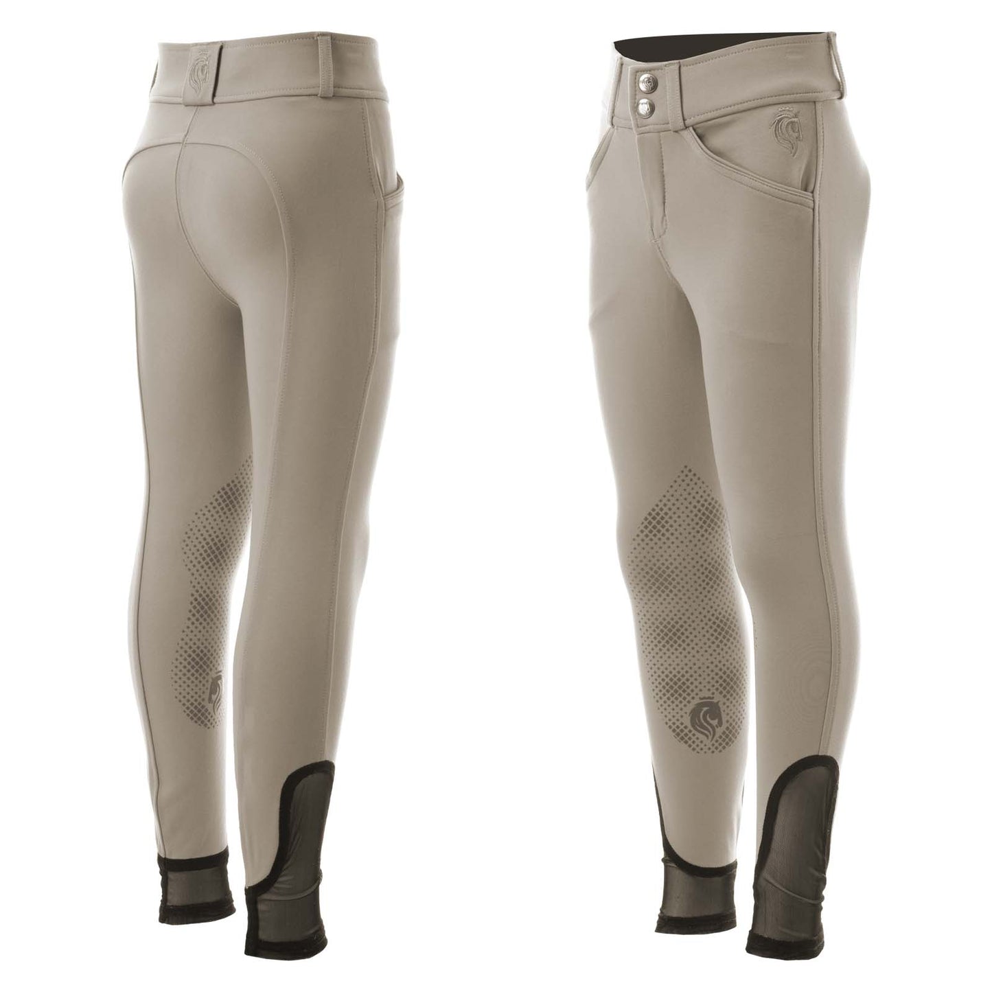 Greta Kids Silicone Knee Patch Breeches