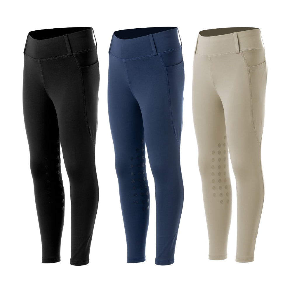 Classic Kids Knee Patch Riding Tights