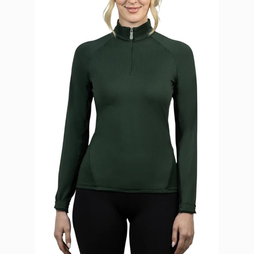Forest Green Long Sleeve 1/4 Zip