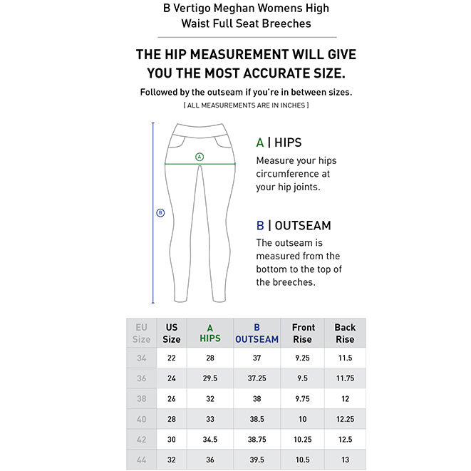 Meghan High Waist Full Seat Breeches