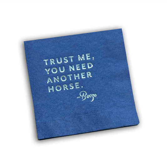 "Trust me" Cocktail Napkins