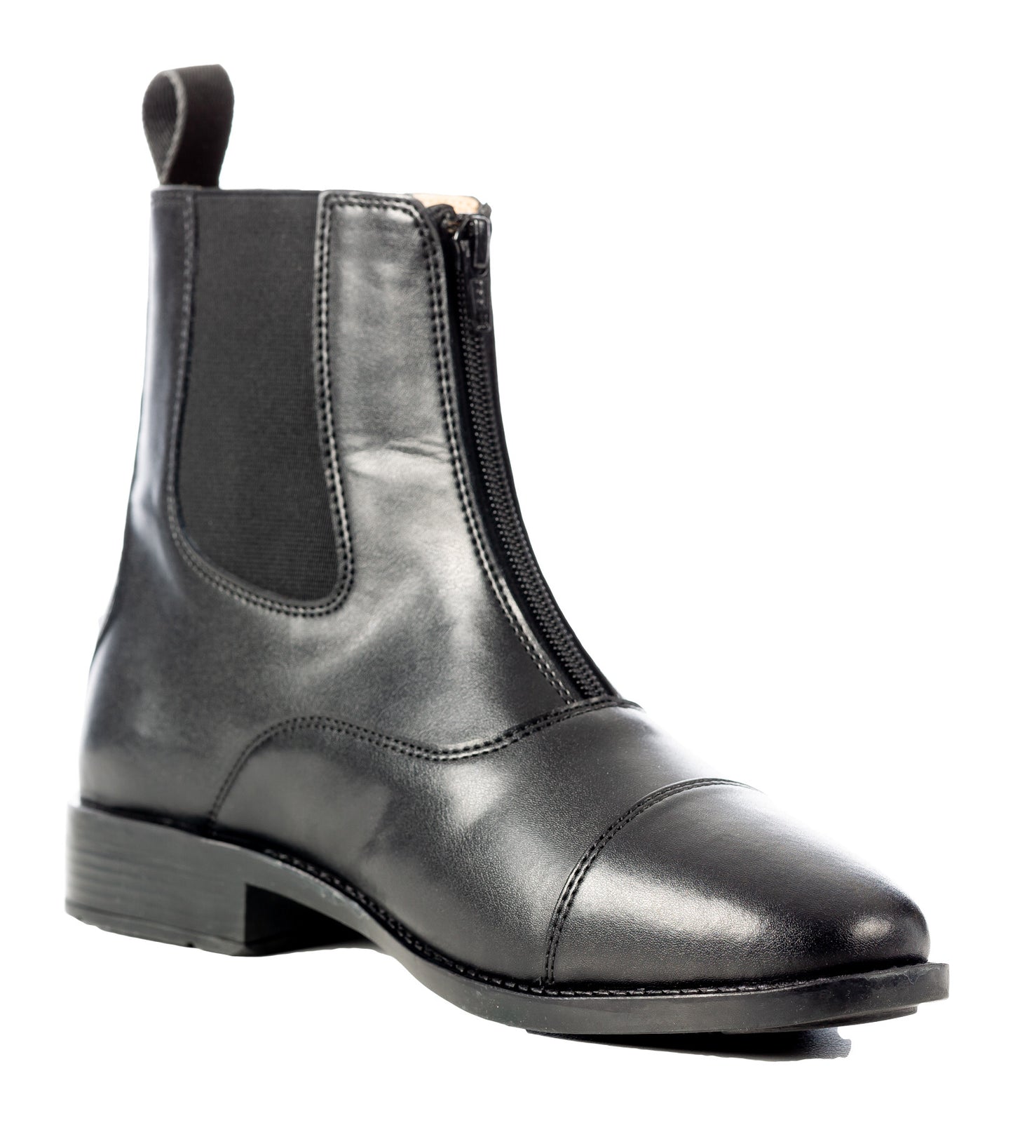 Tyra Synthetic Zip Paddock Boots