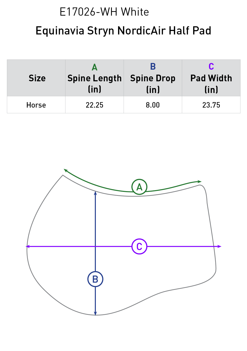 Stryn NordicAir™ Half Pad