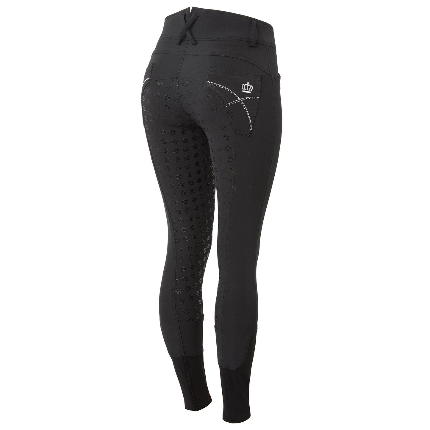 Queenie Silicone Full Seat Breeches with Crystals