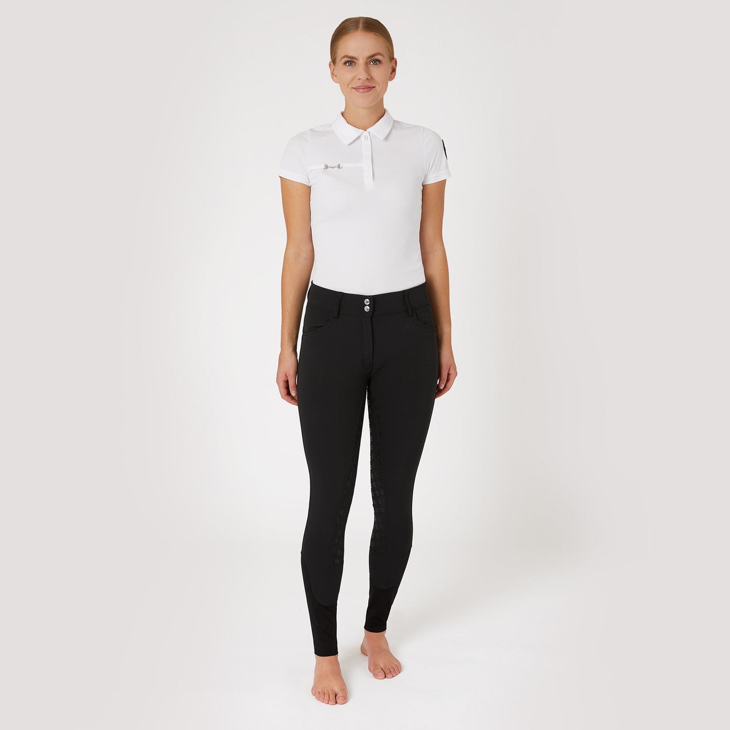 Queenie Silicone Full Seat Breeches with Crystals