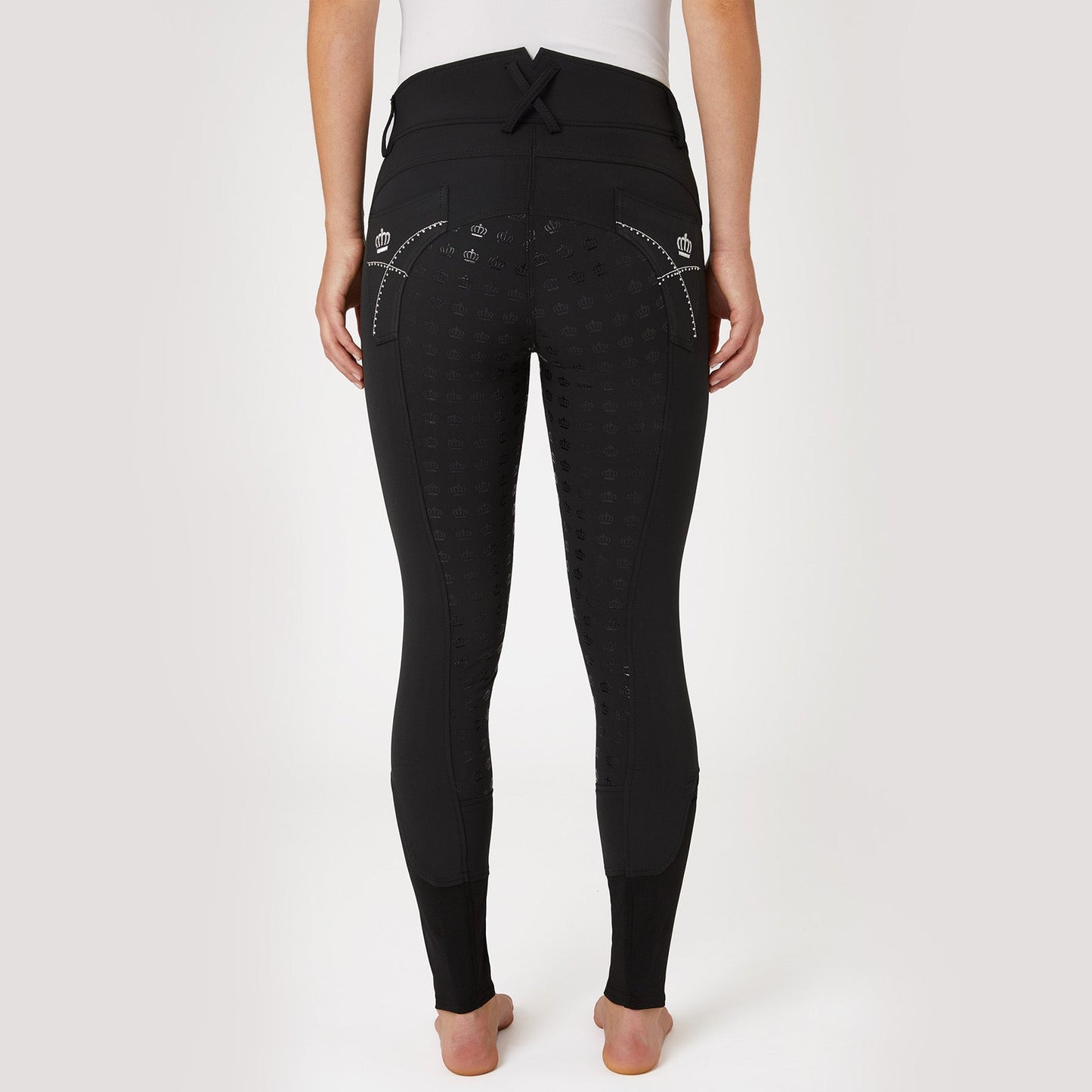 Queenie Silicone Full Seat Breeches with Crystals