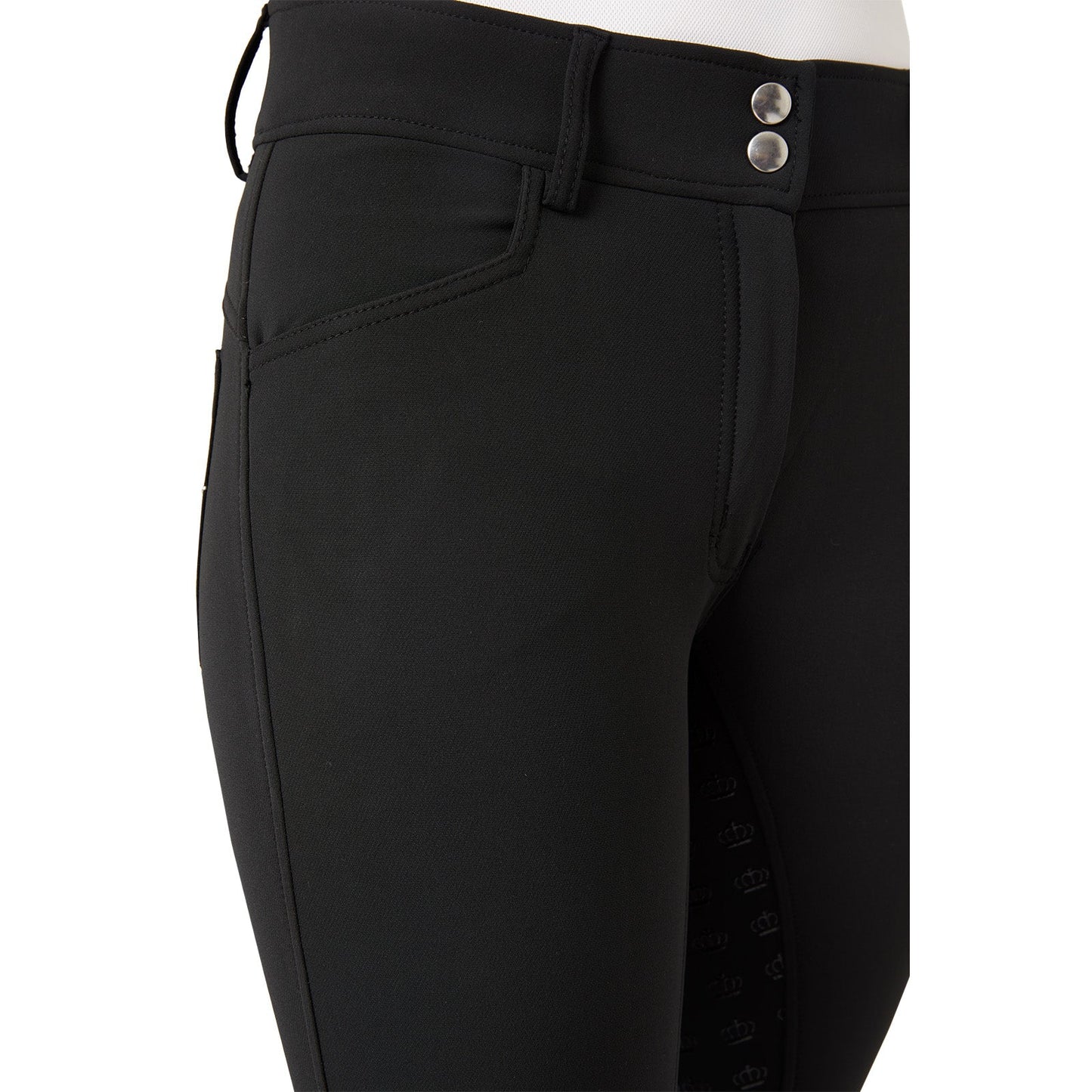 Queenie Silicone Full Seat Breeches with Crystals