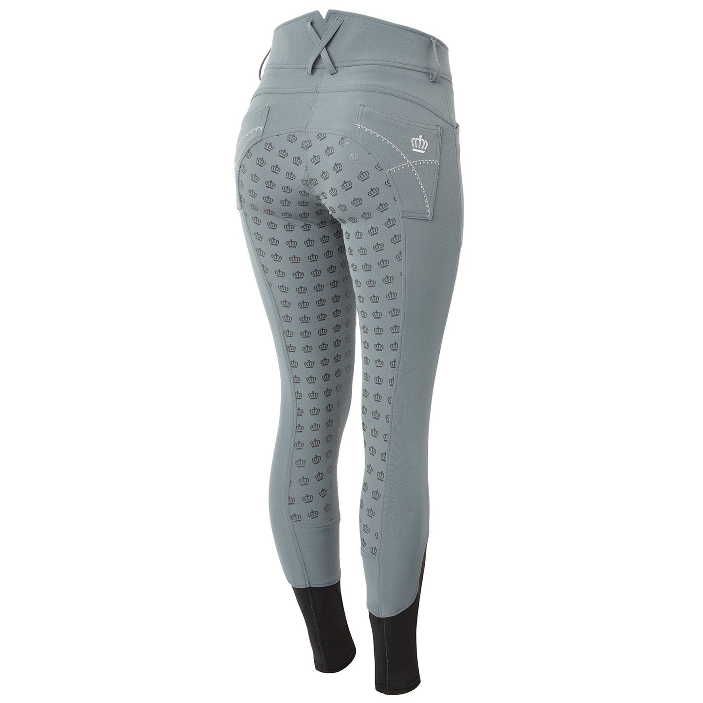 Queenie Silicone Full Seat Breeches with Crystals