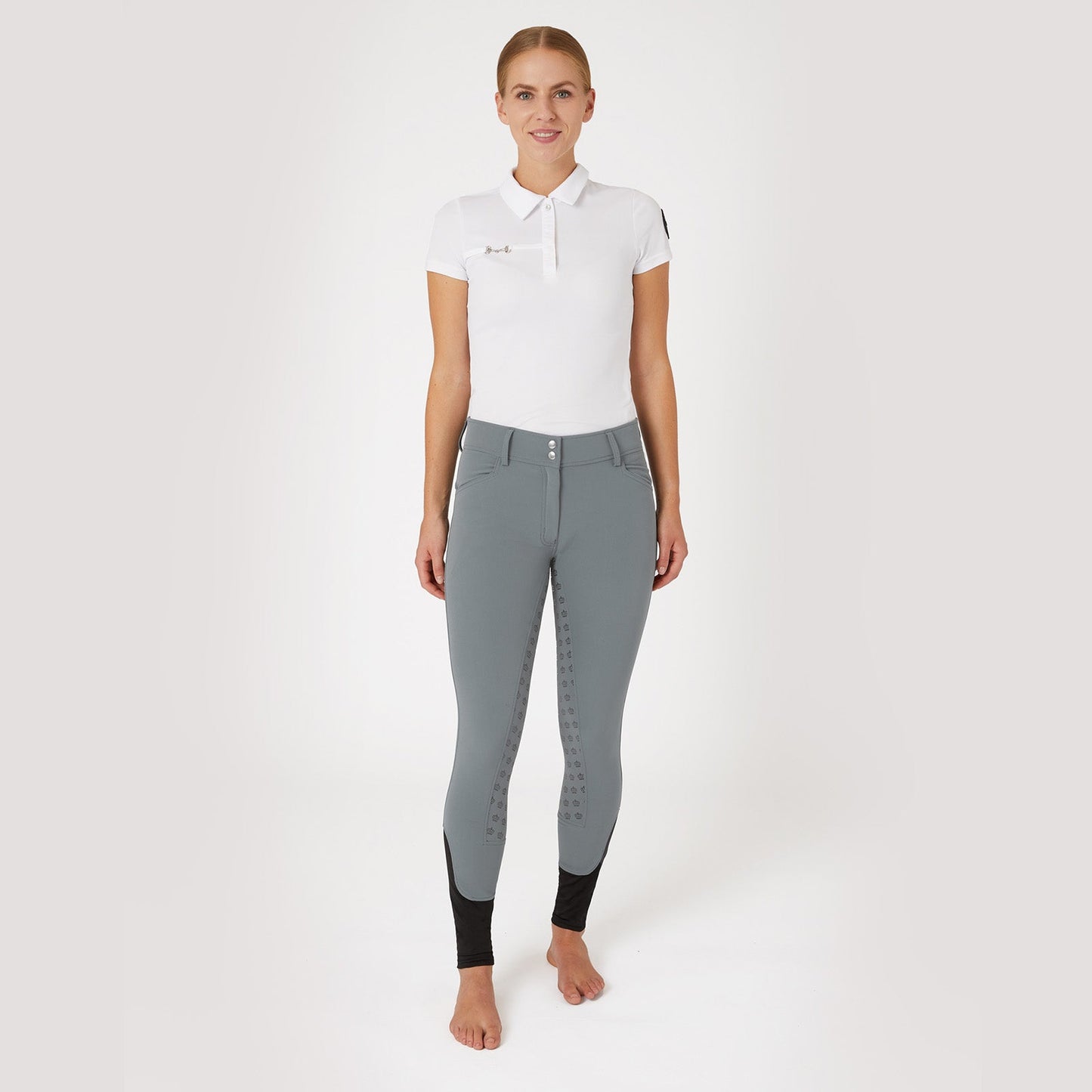 Queenie Silicone Full Seat Breeches with Crystals
