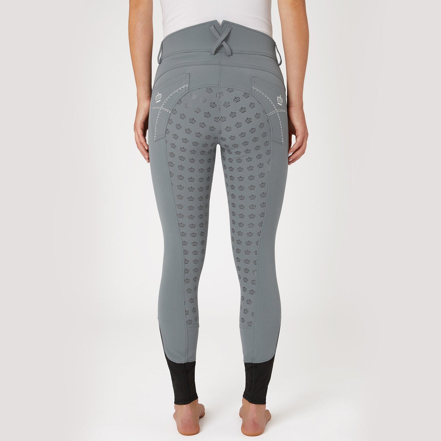 Queenie Silicone Full Seat Breeches with Crystals