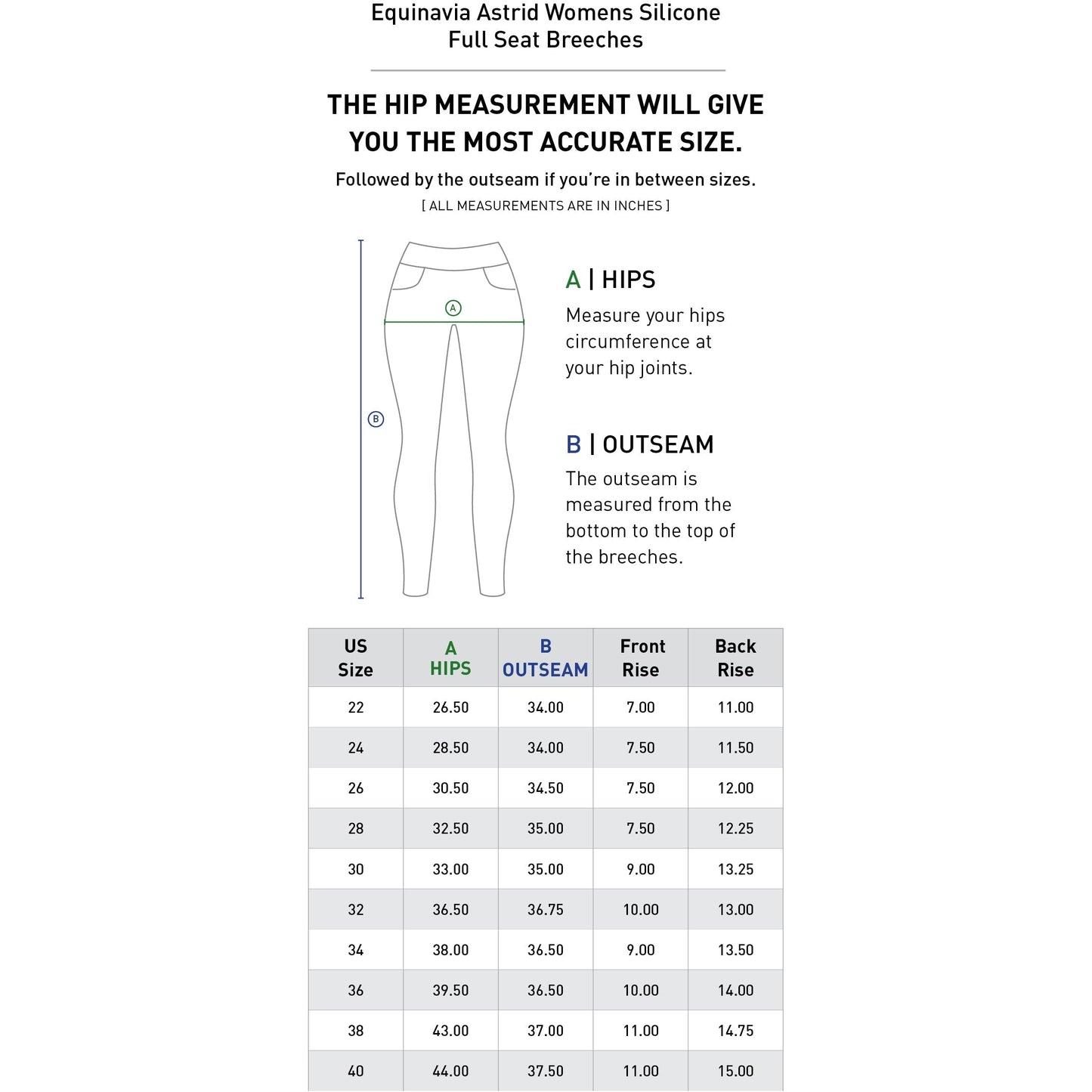 Astrid Silicone Full Seat Breeches