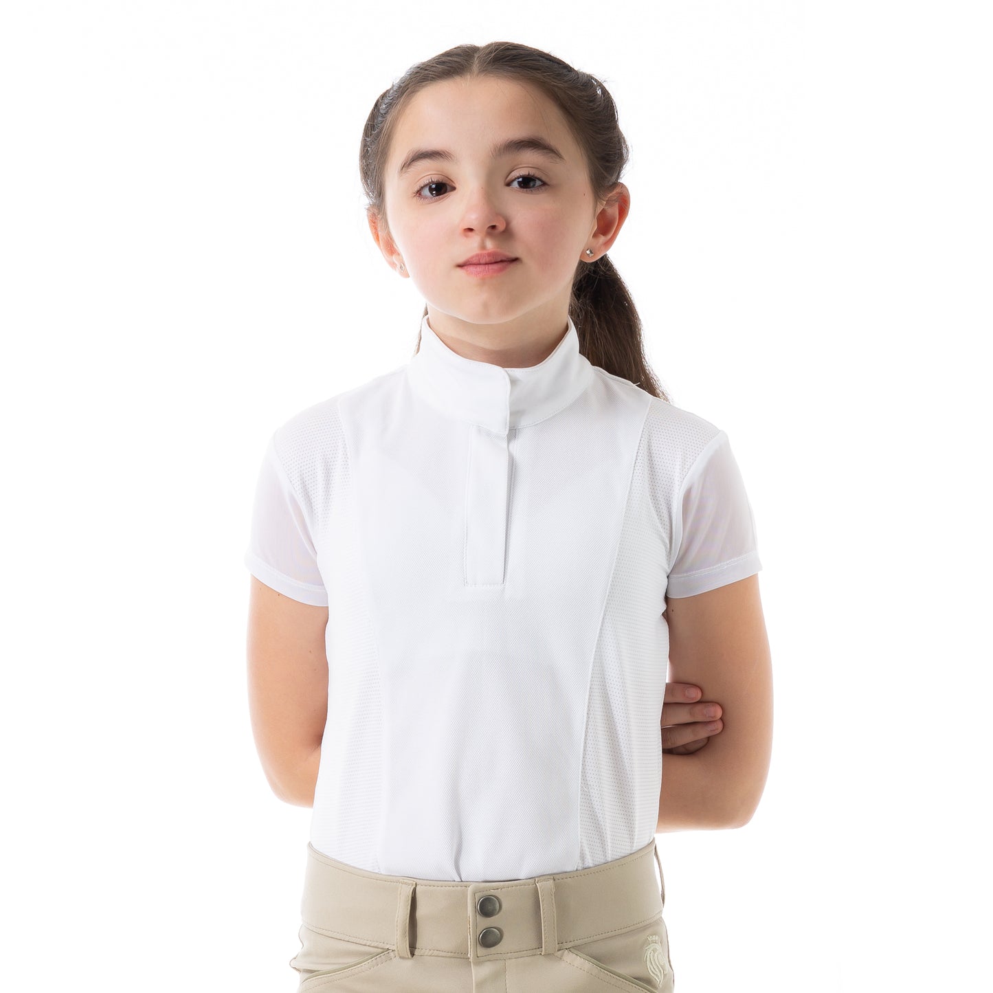 Charlotte Kids Short Sleeved Show Shirt