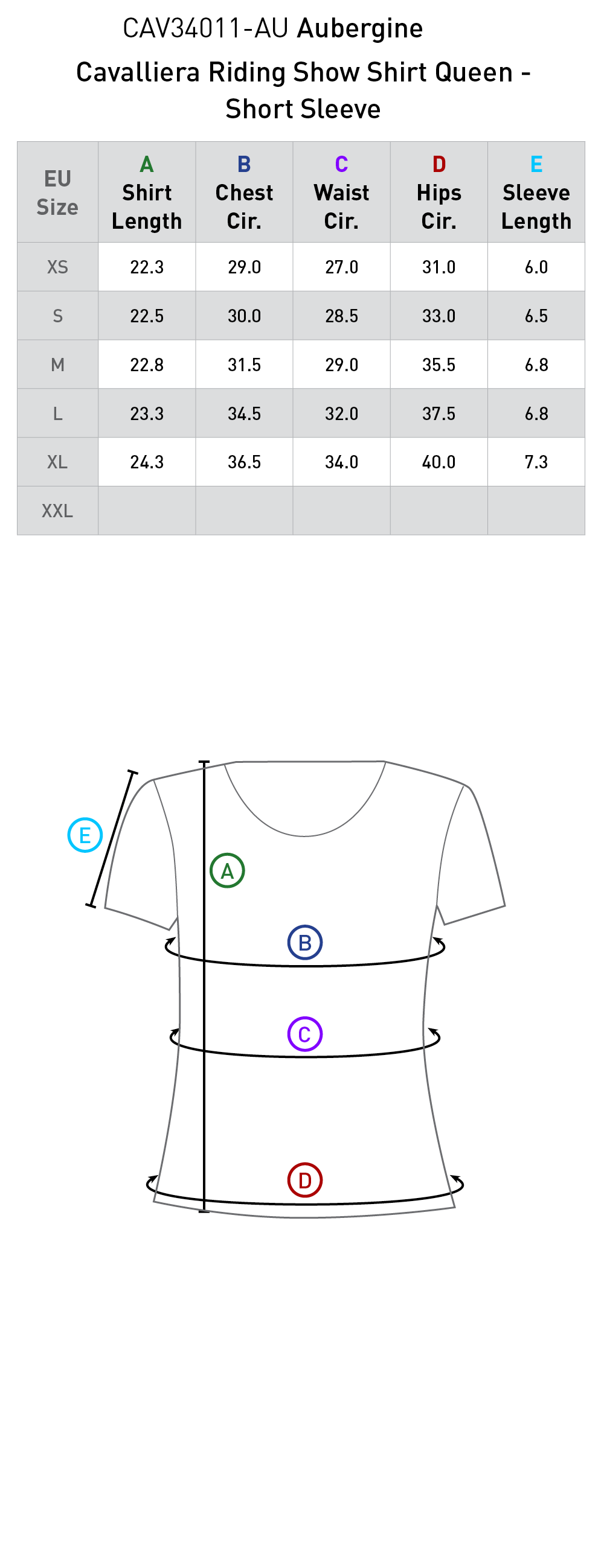 Cavalliera Riding Show Shirt Queen