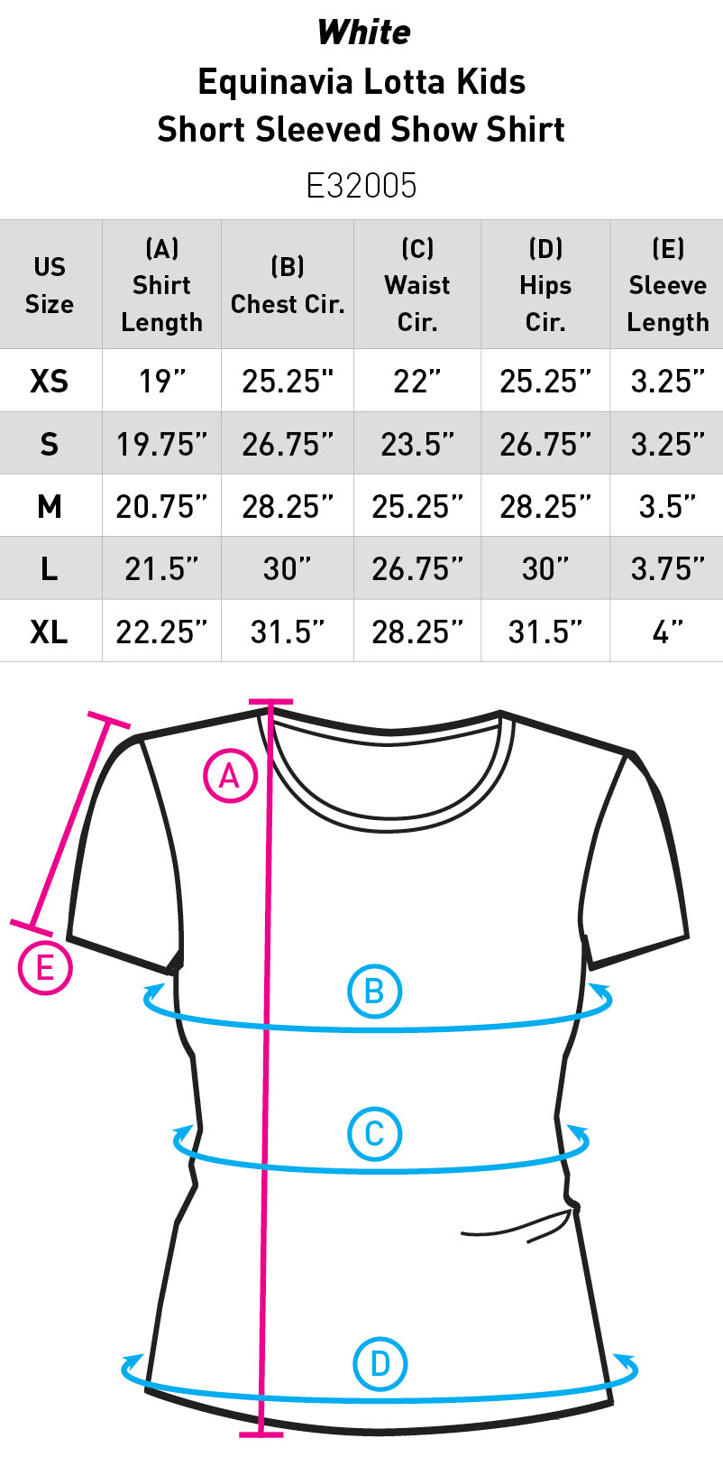 Lotta Kids Short Sleeved Show Shirt