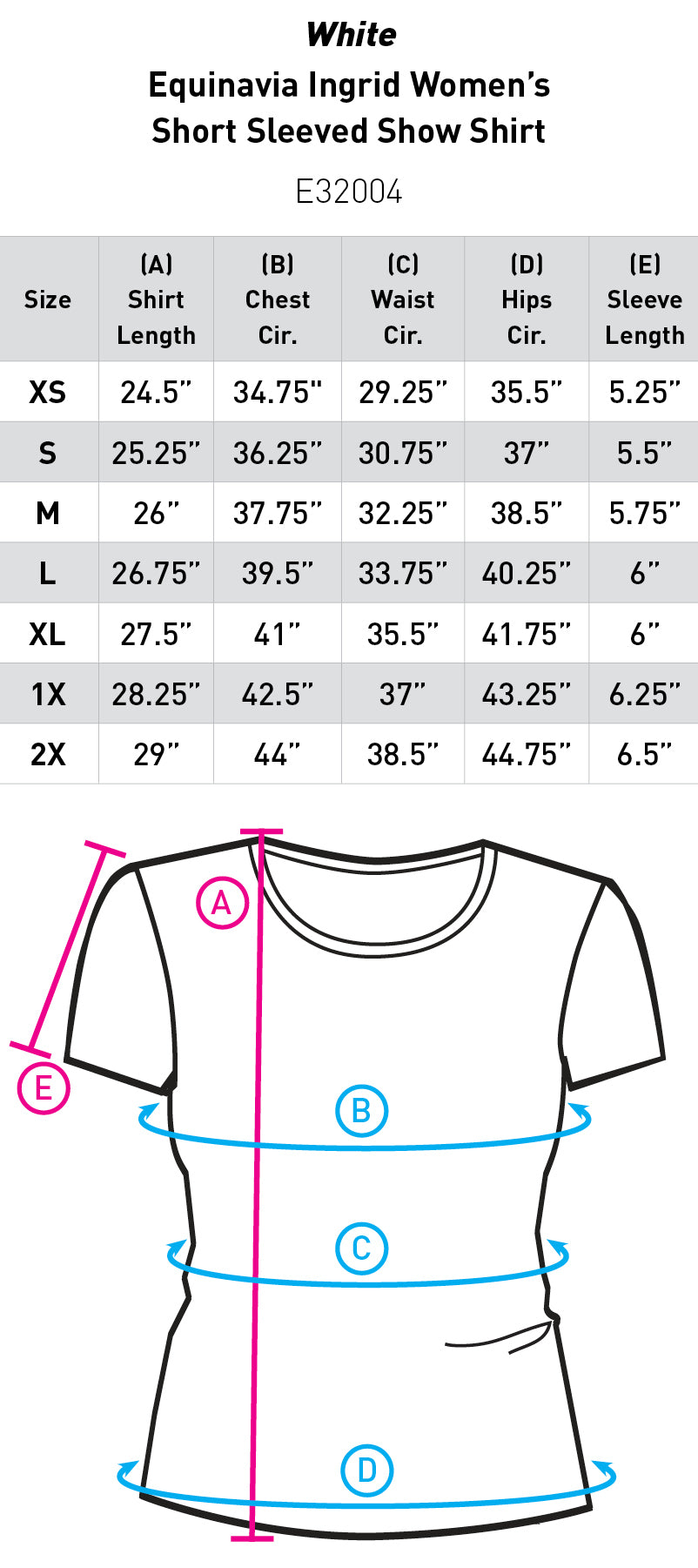 Ingrid Short Sleeved Show Shirt