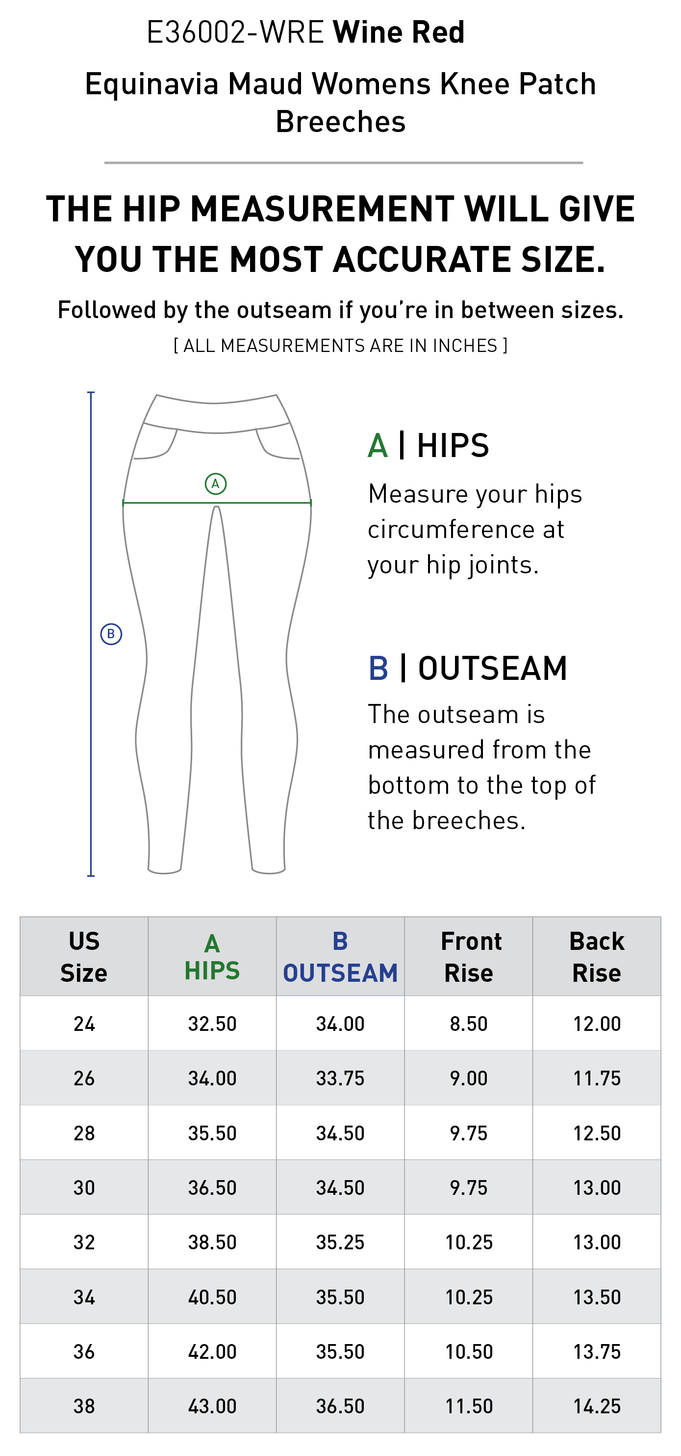 Maud Knee Patch Breeches