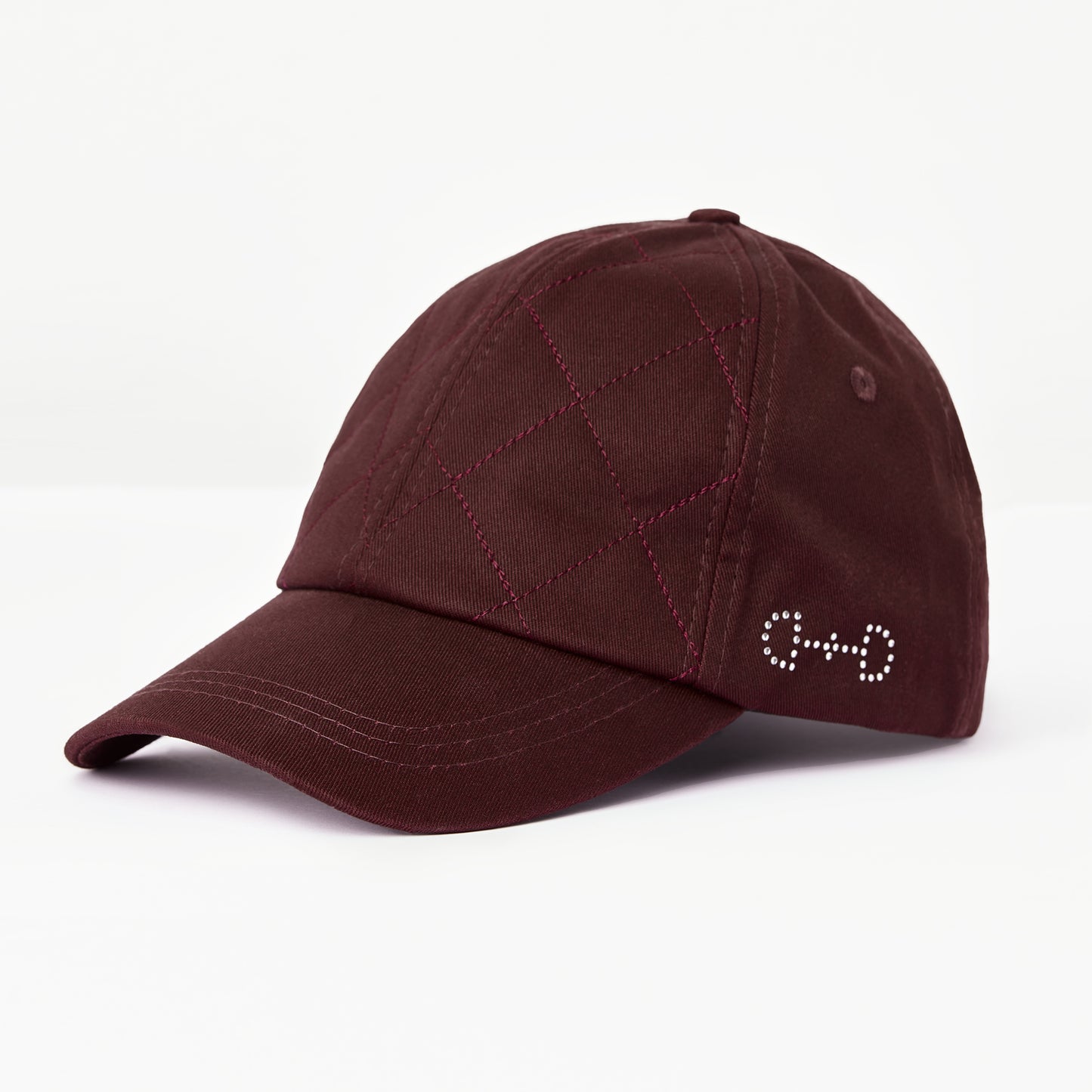Kids Cap with Crystal Detailing