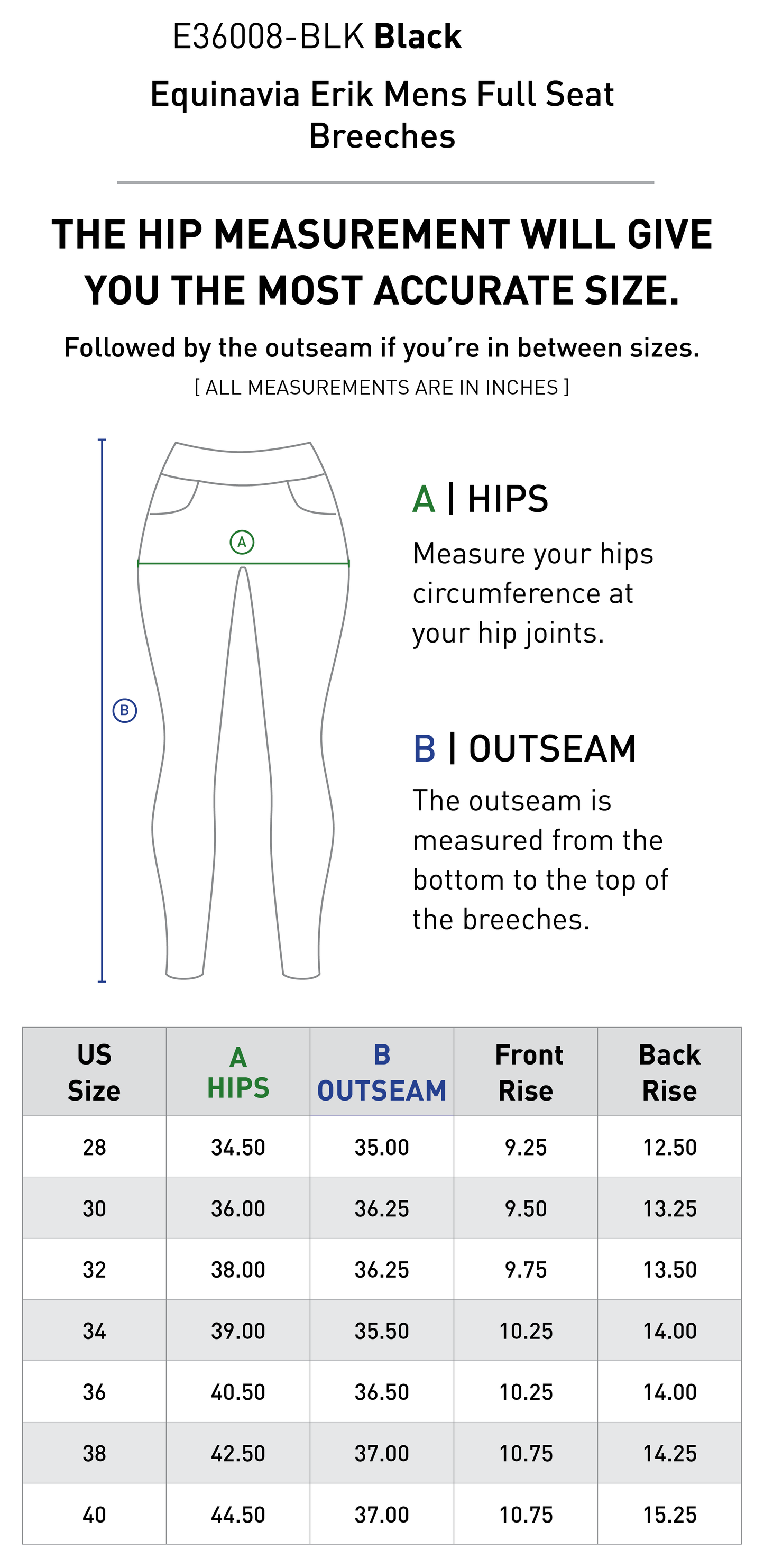 Erik Full Seat Breeches