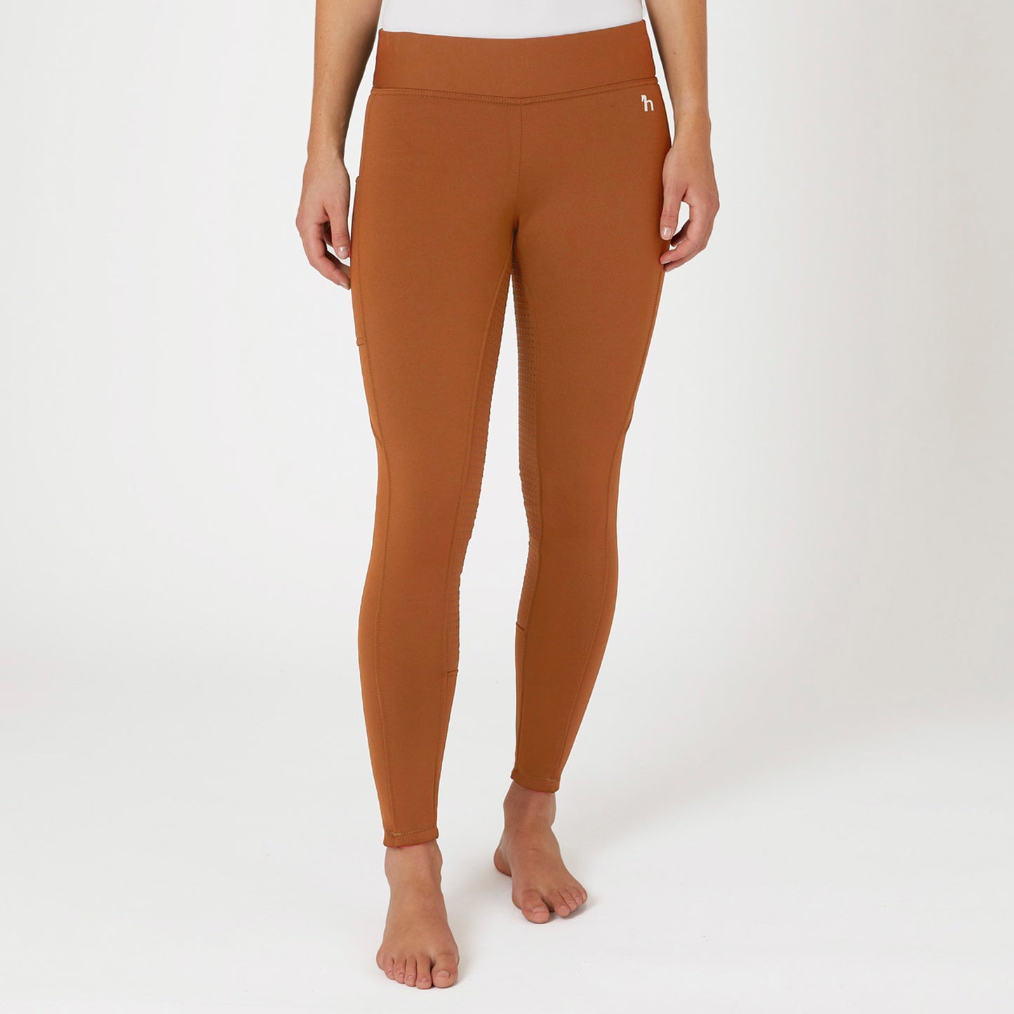 Active Winter Silicone Full Seat Tights w/ Phone Pockets
