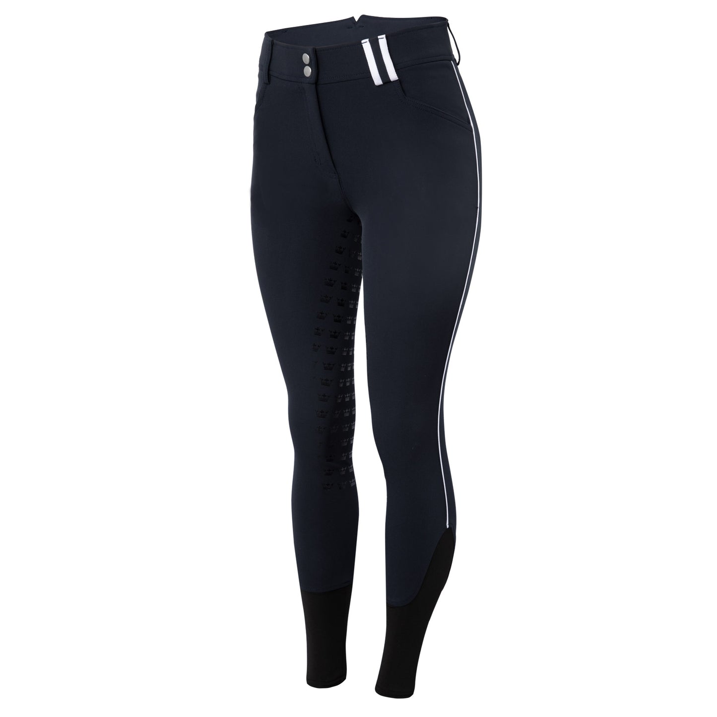 Rylee High Waist Full Seat Breeches with Silicone Piping
