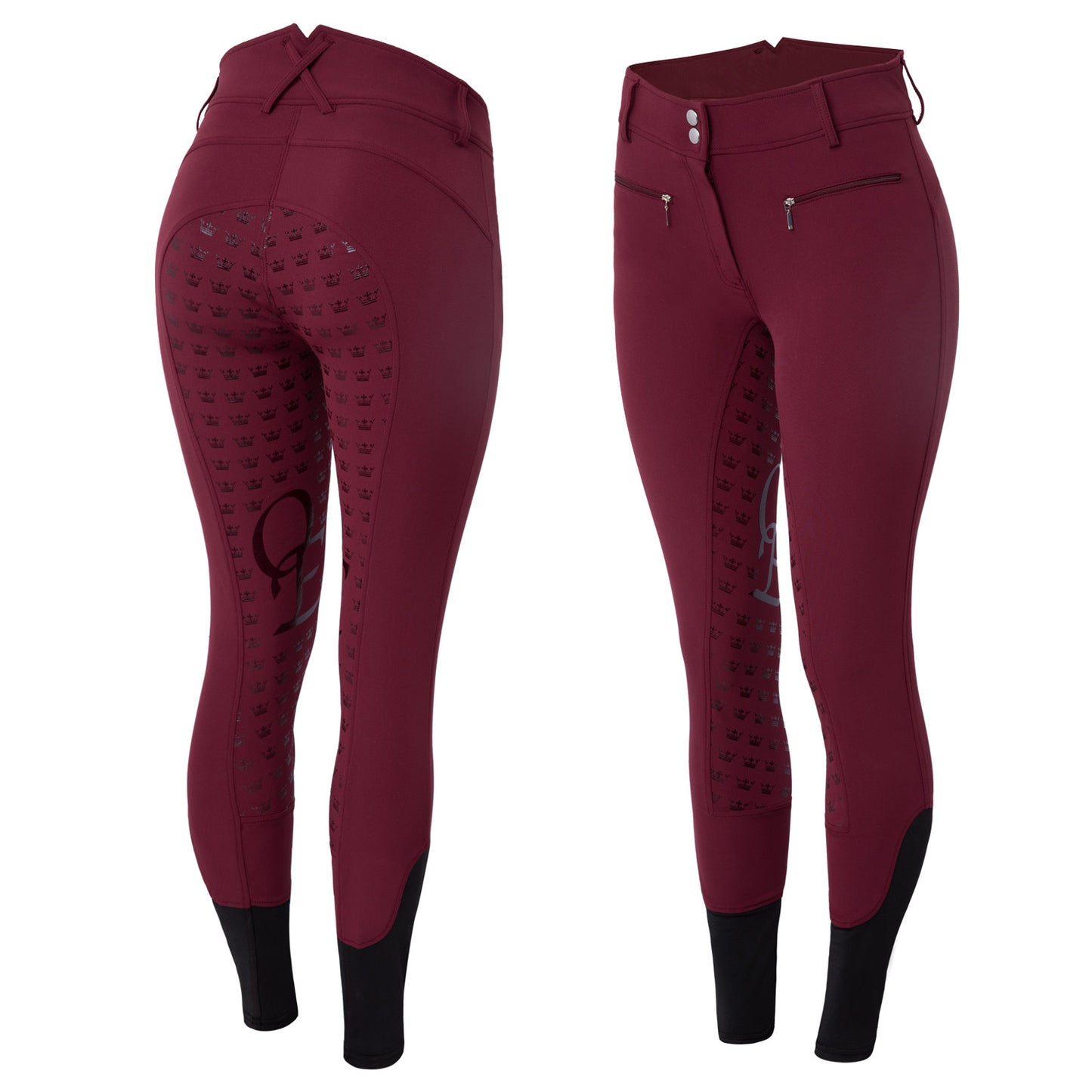 Melody High Waist Micro Silicone Full Seat Breeches