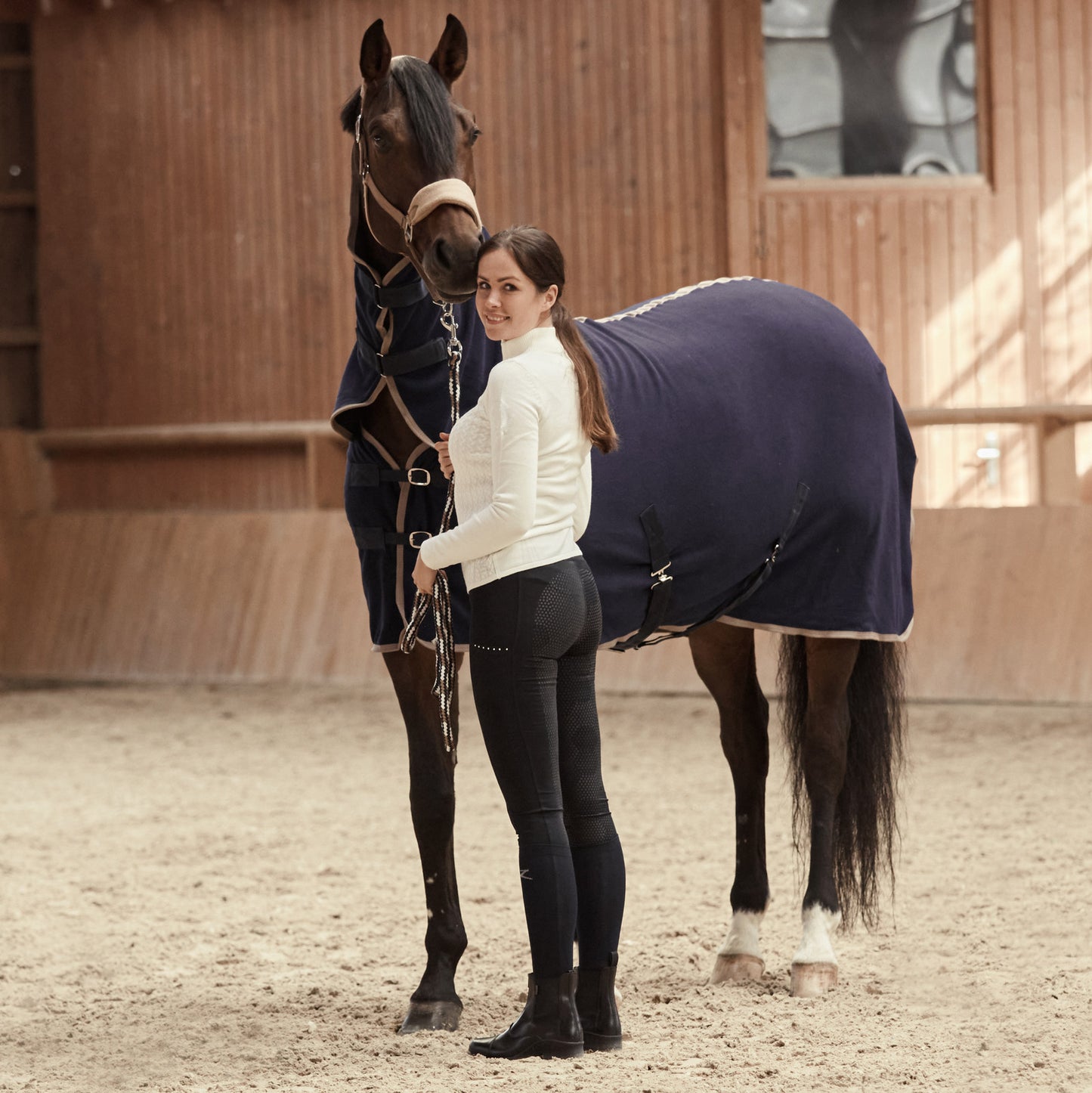 Roselina Full Seat Tights with Crystal Details