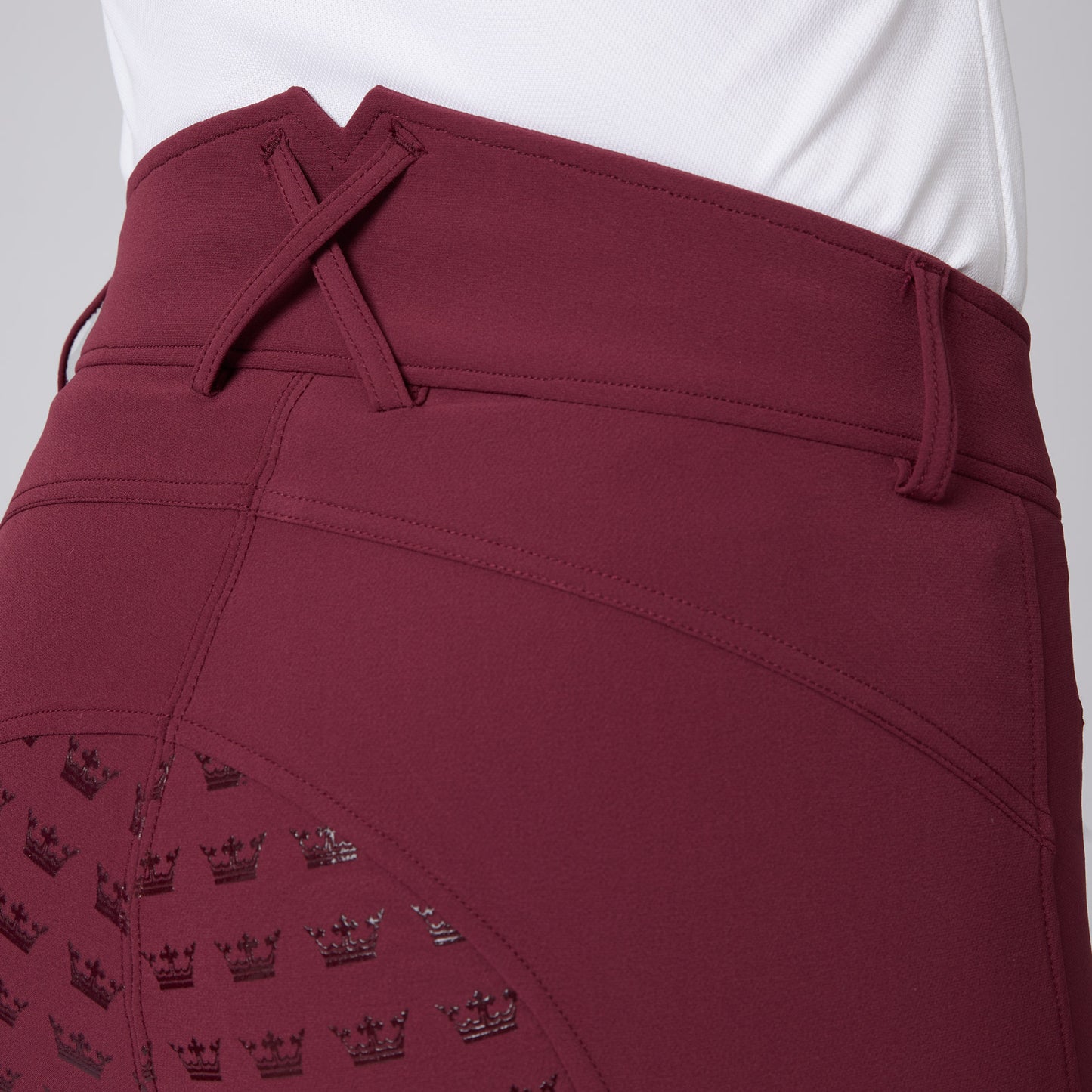 Melody High Waist Micro Silicone Full Seat Breeches