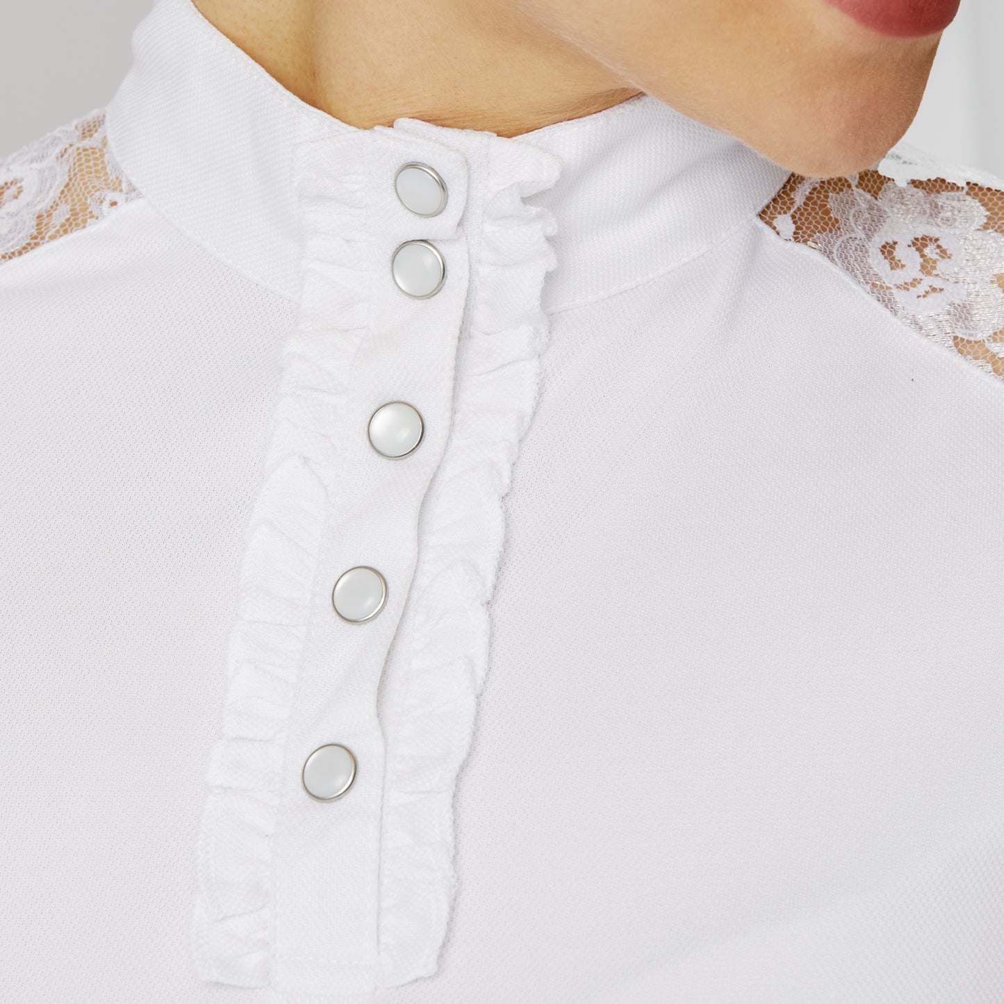 Sianna Training/Show Shirt with Long Sleeves