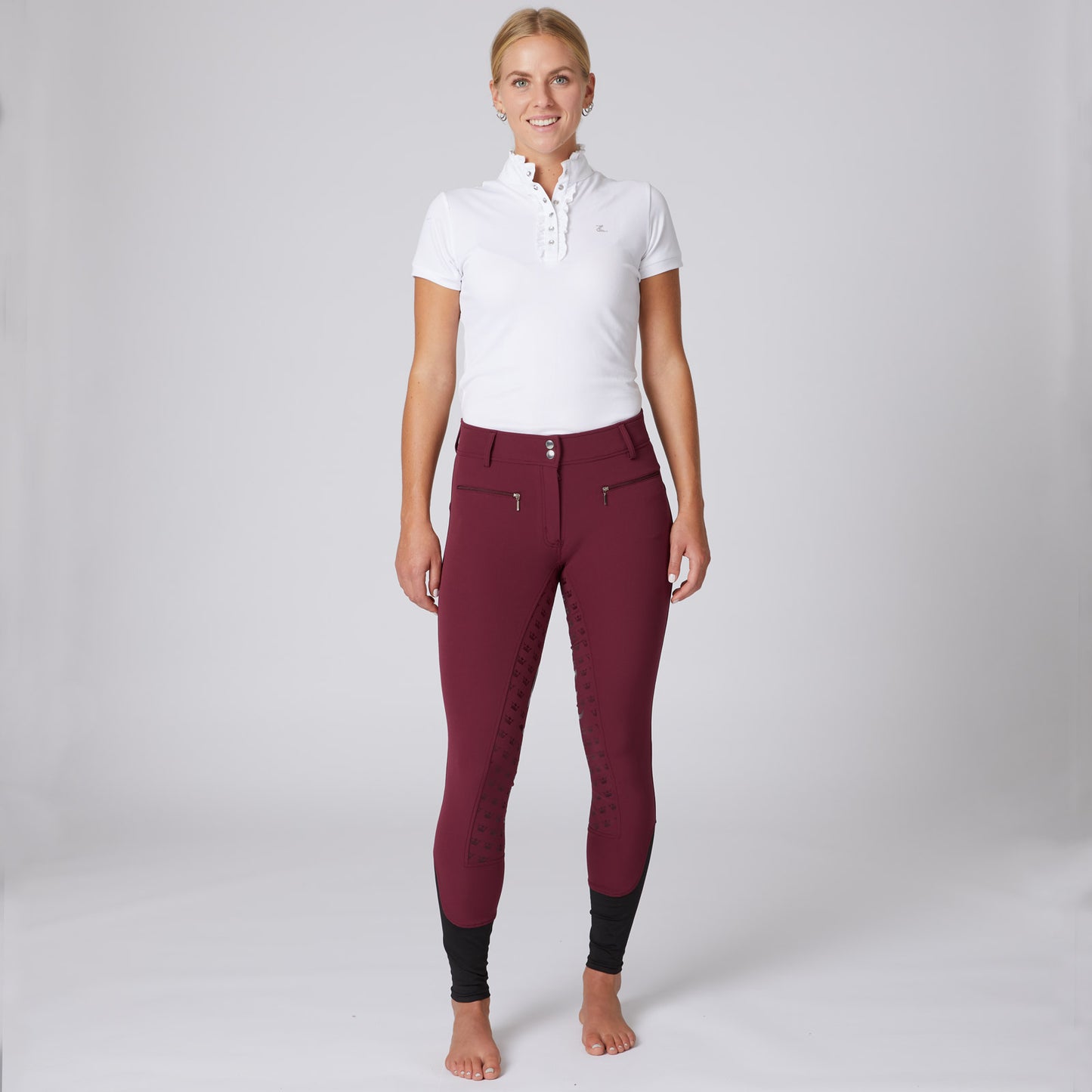 Melody High Waist Micro Silicone Full Seat Breeches