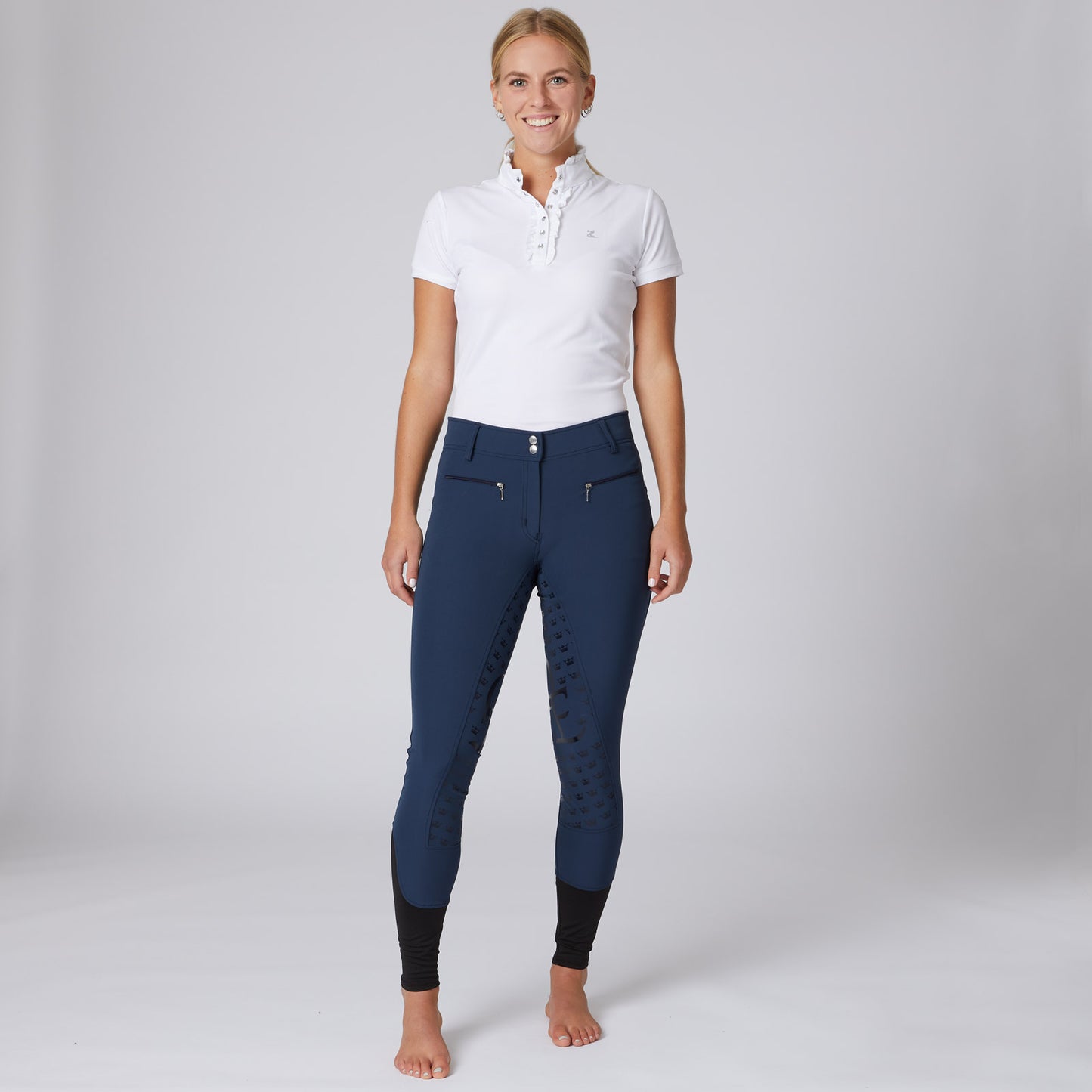 Melody High Waist Micro Silicone Full Seat Breeches