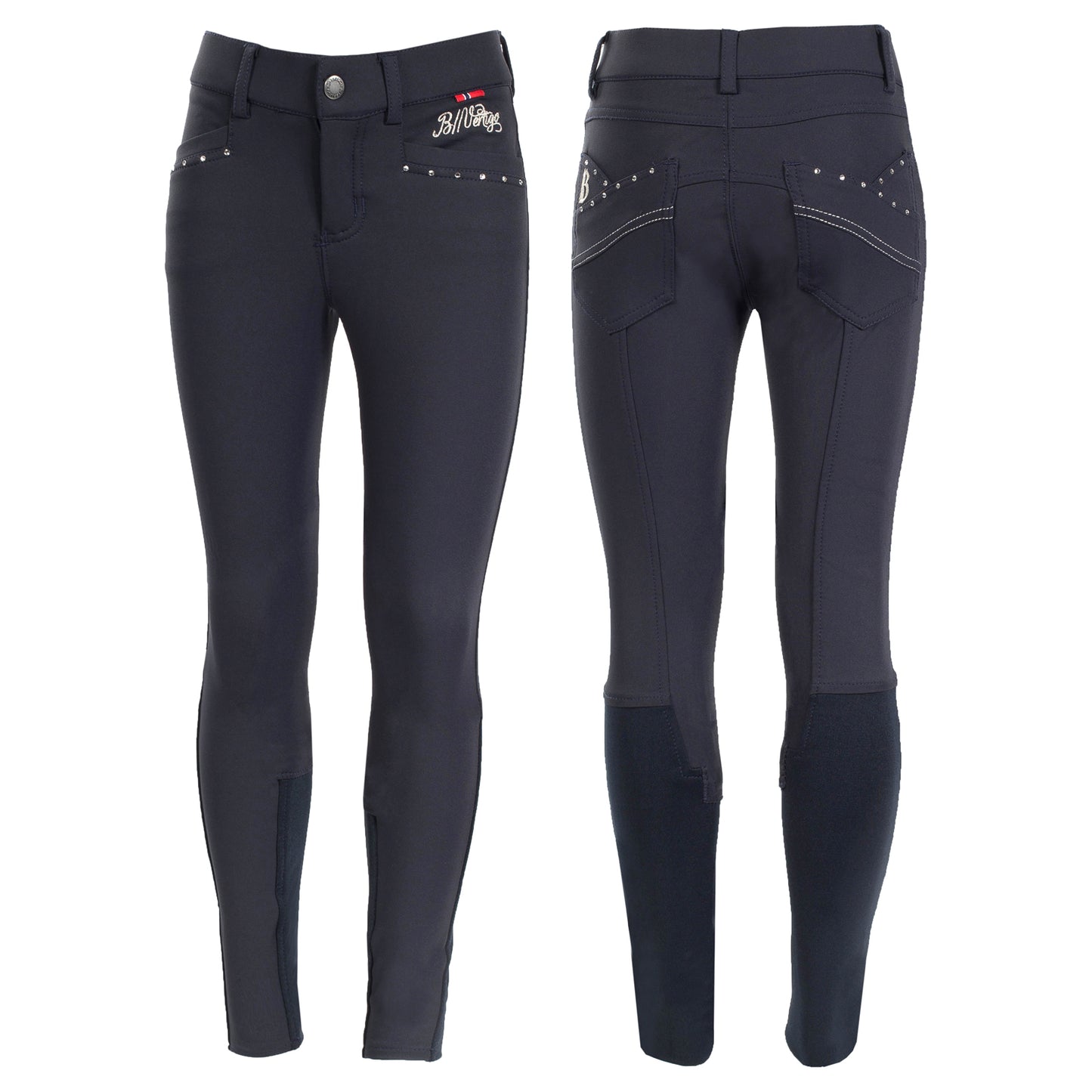 Olivia Girls Silicone Full Seat Breeches