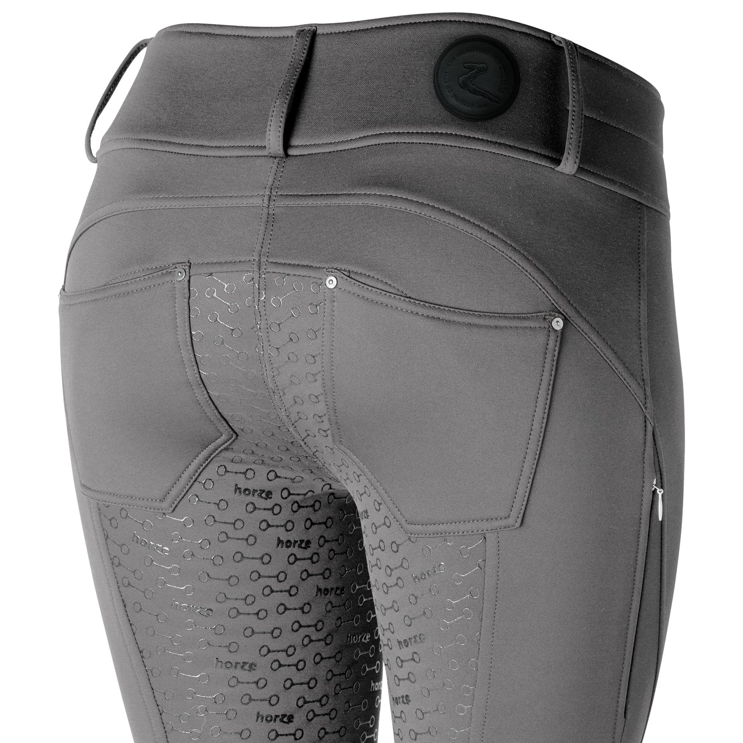 Rhea Kids Full Seat Thermo Breeches with Back Pockets