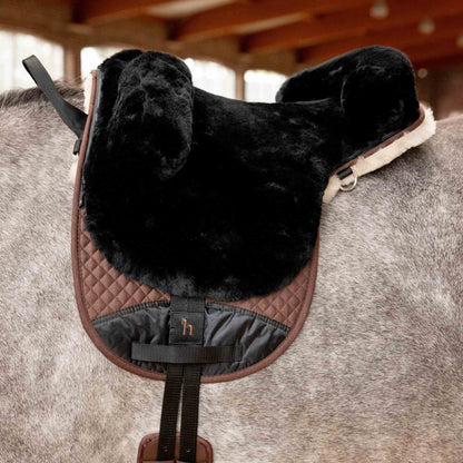 Sheepskin Bareback Saddle