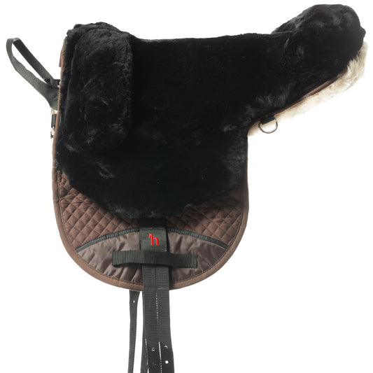 Sheepskin Bareback Saddle