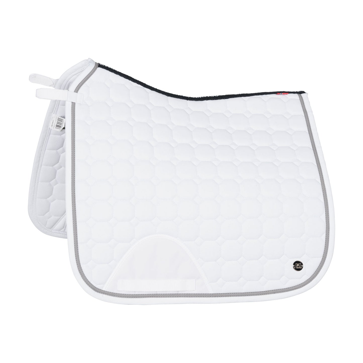 Zurich Dressage Saddle Pad - White