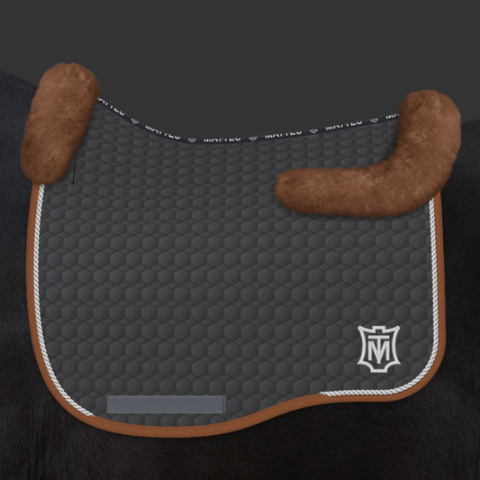 E.A. Mattes "Kathy" Quilted Dressage Saddle Pad