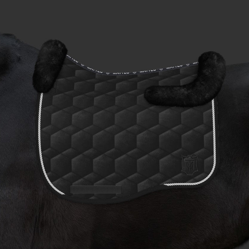 E.A. Mattes Eurofit Velvet Dressage Saddle Pad